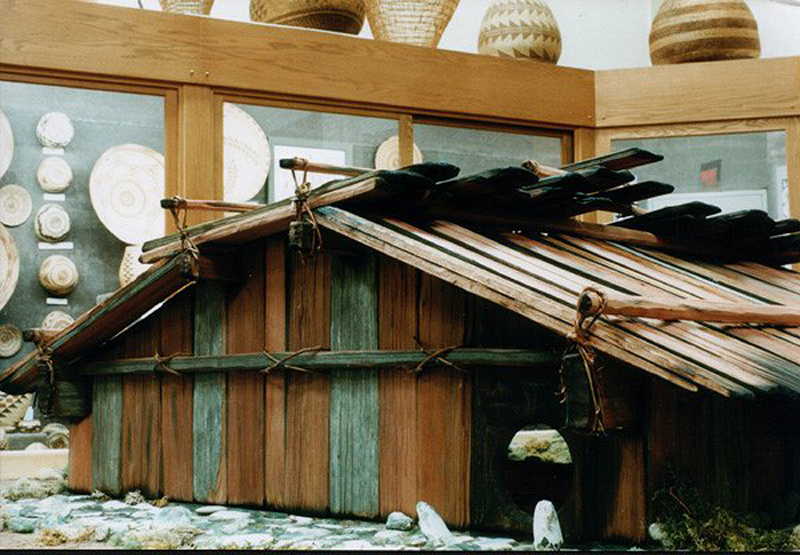 1/6th Scale Plank House, Clarke Museum, Eureka, CA